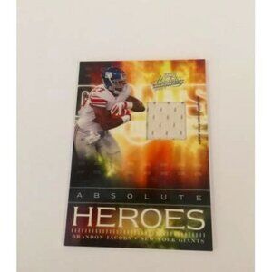 2007 Playoff Absolute Memorabilia Brandon Jacobs Giants #106/190 (043)